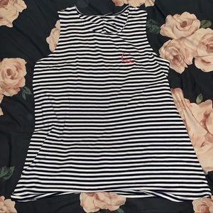 FREE IF BUNDLED Open back striped tank